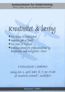Kreativitet og l&aelig;ring